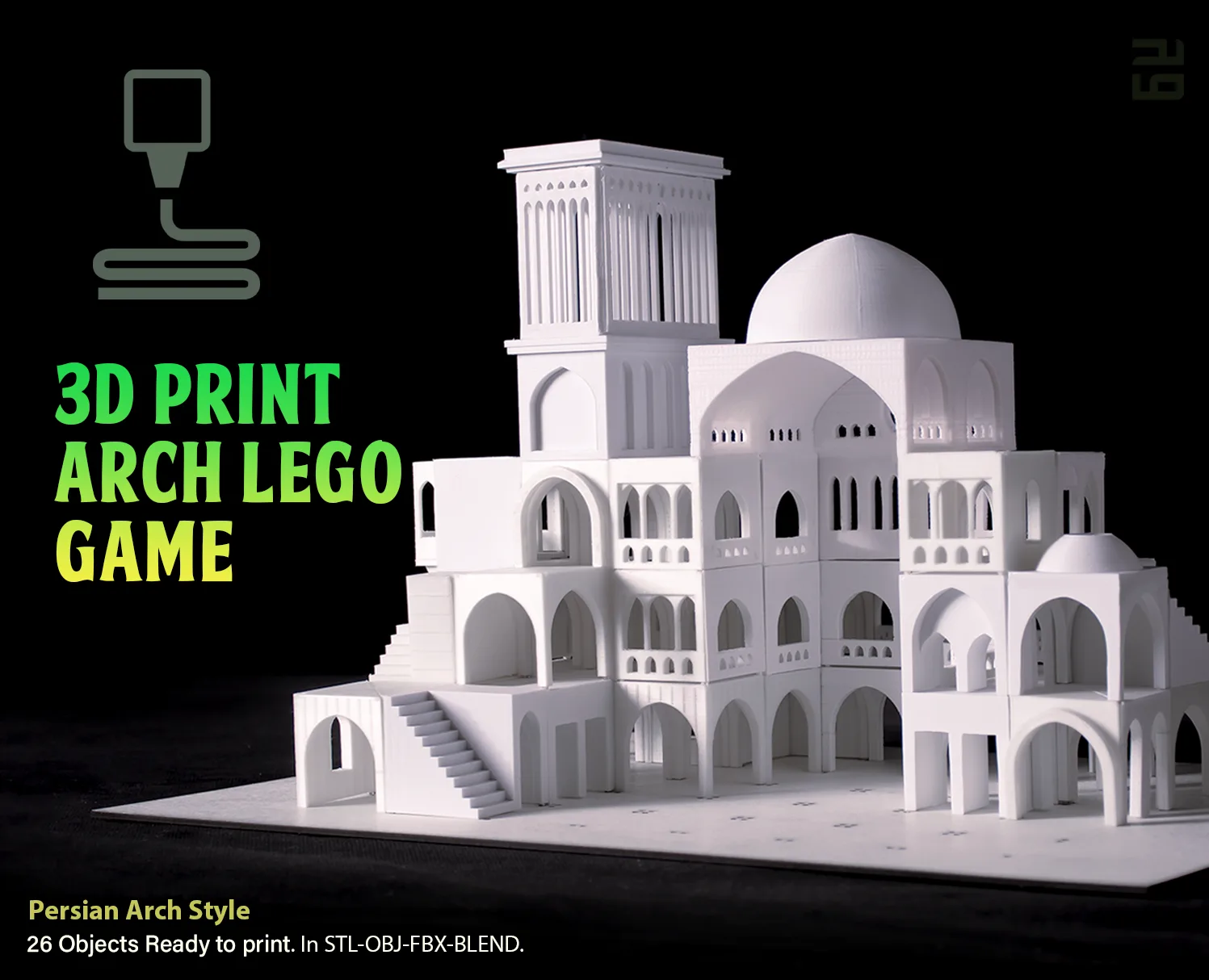 3D Print Architecture Lego