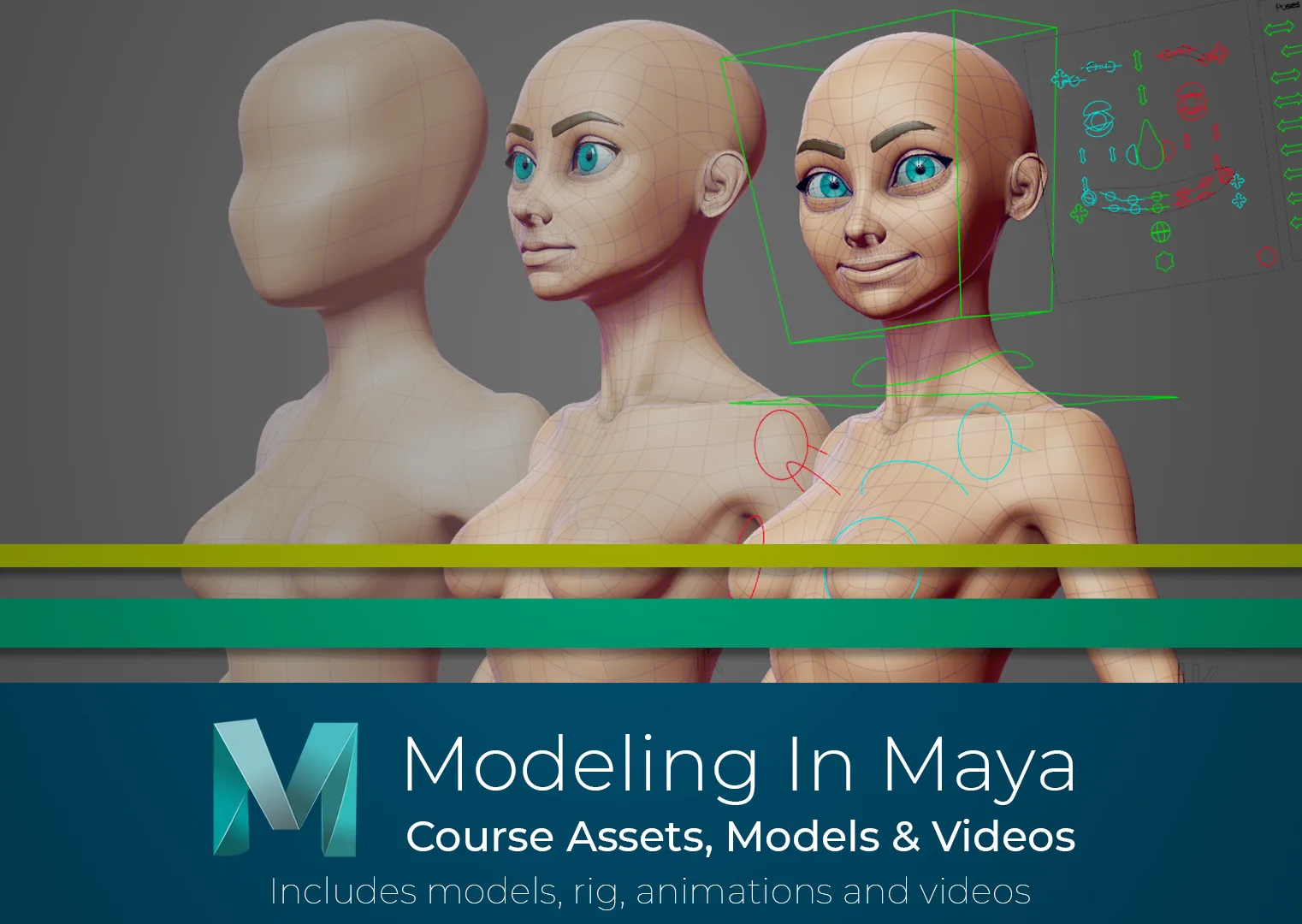 Modeling In Maya: Base Mesh