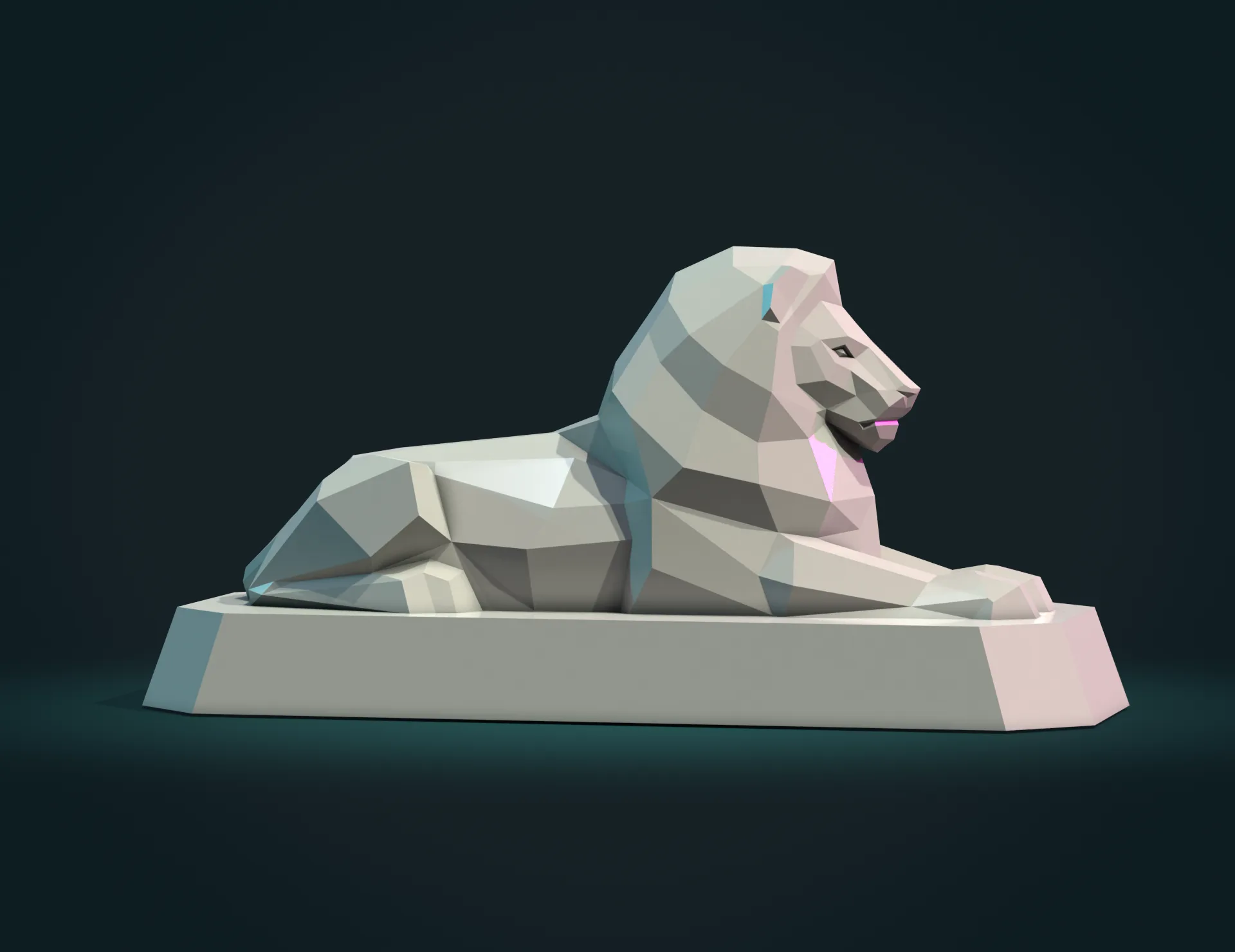 Lion Sculpture LP