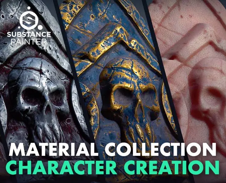 Poligone Smart Material Collection for AAA Character Creation