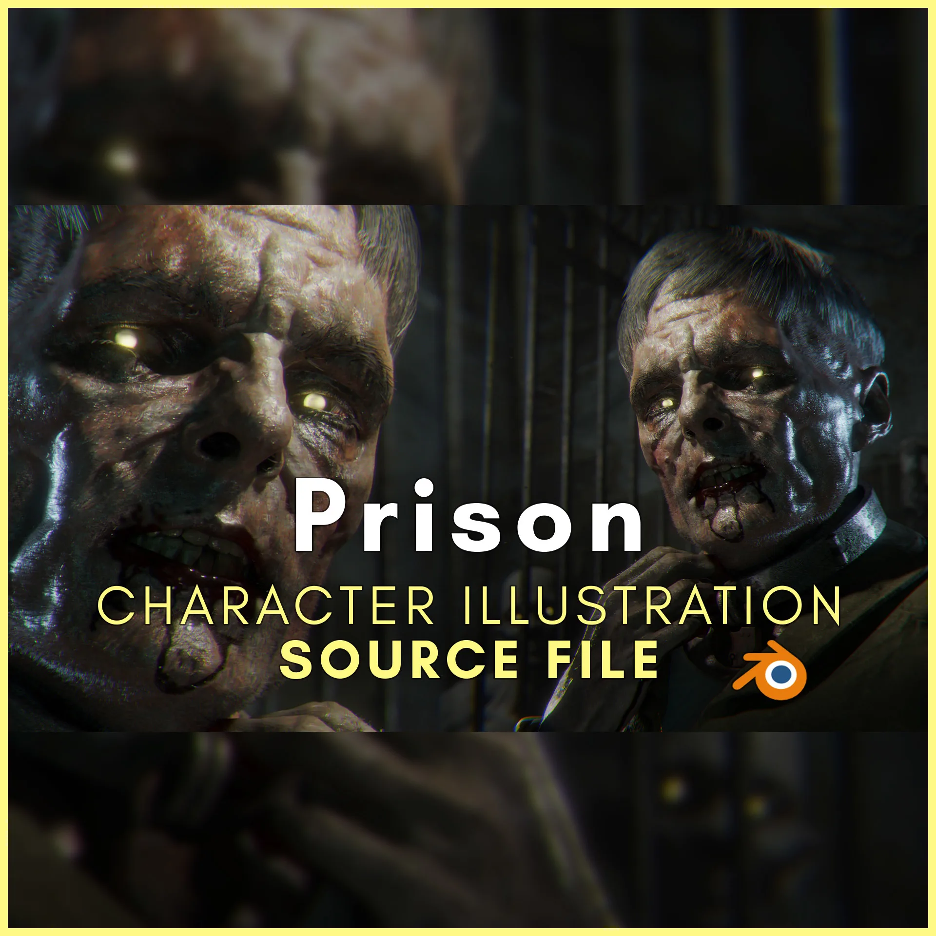 Prison - Character Illustration Source File