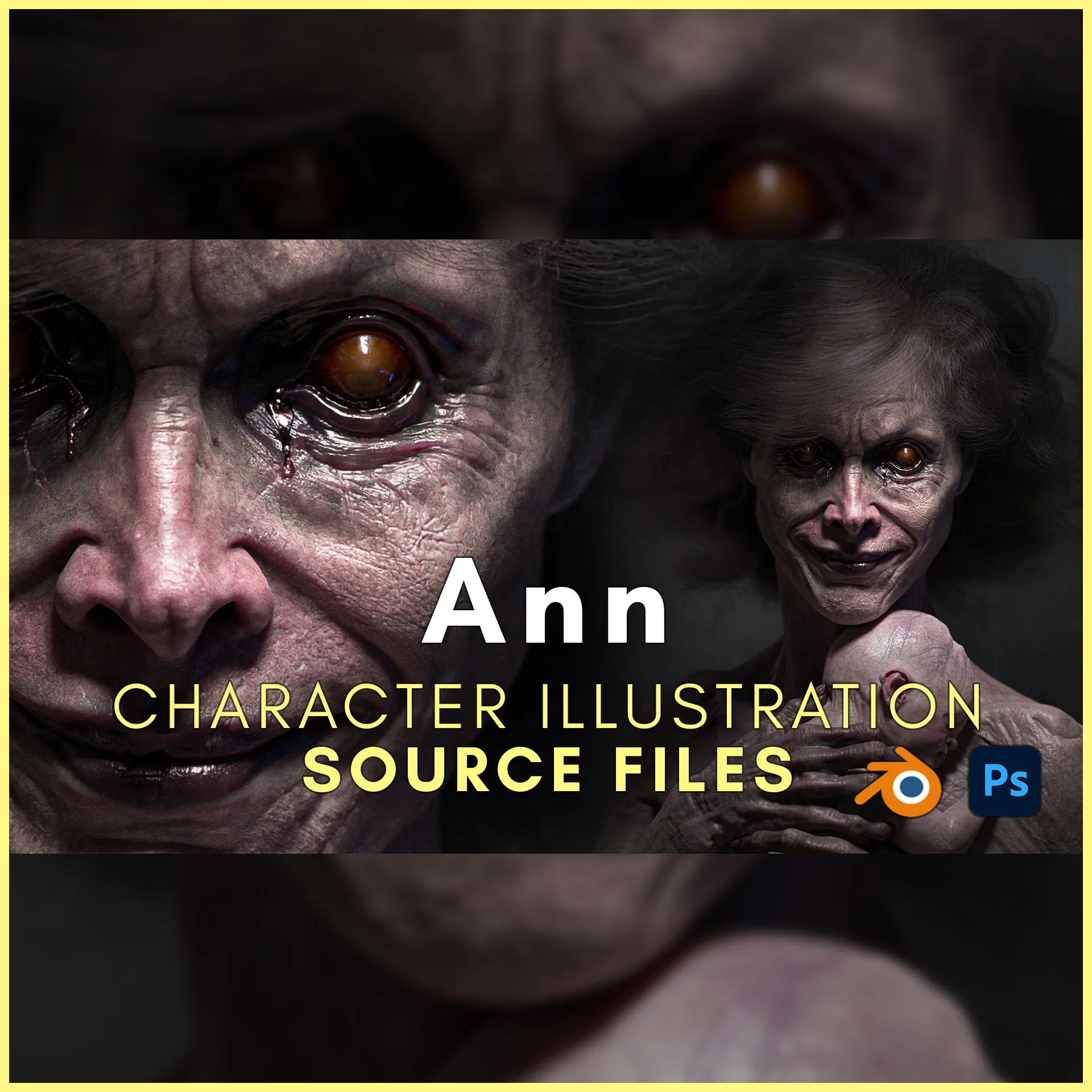 Ann - Character Illustration Source Files