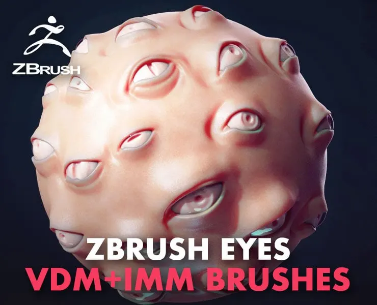 Zbrush Eyes - VDM+IMM Brushes