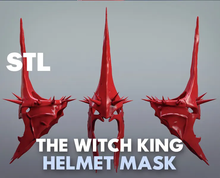 The Witch King Helmet Mask