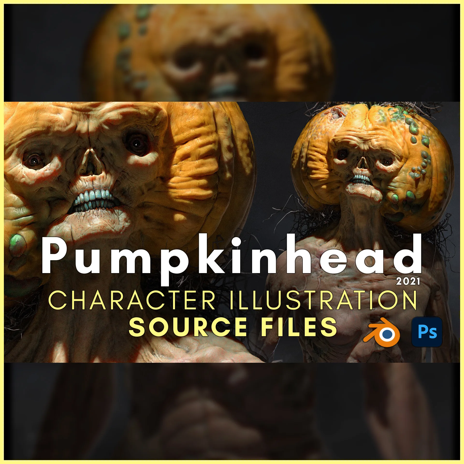 Pumpkinhead - Character Illustration Source Files
