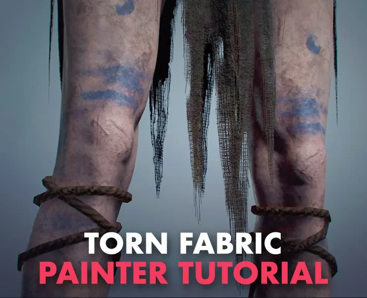 Poligone - Making Torn Fabric in Substance Painter