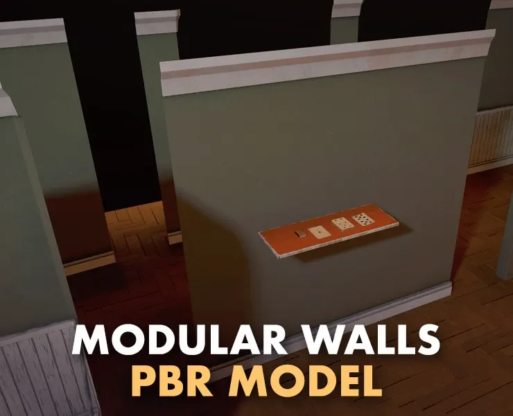 Modular Walls - PBR Model