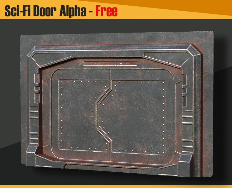 Sci-Fi Door Alpha - Free