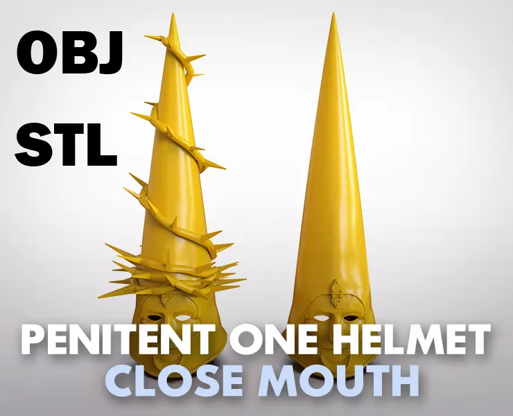 The Penitent One Helmet Blasphemous Close Mouth