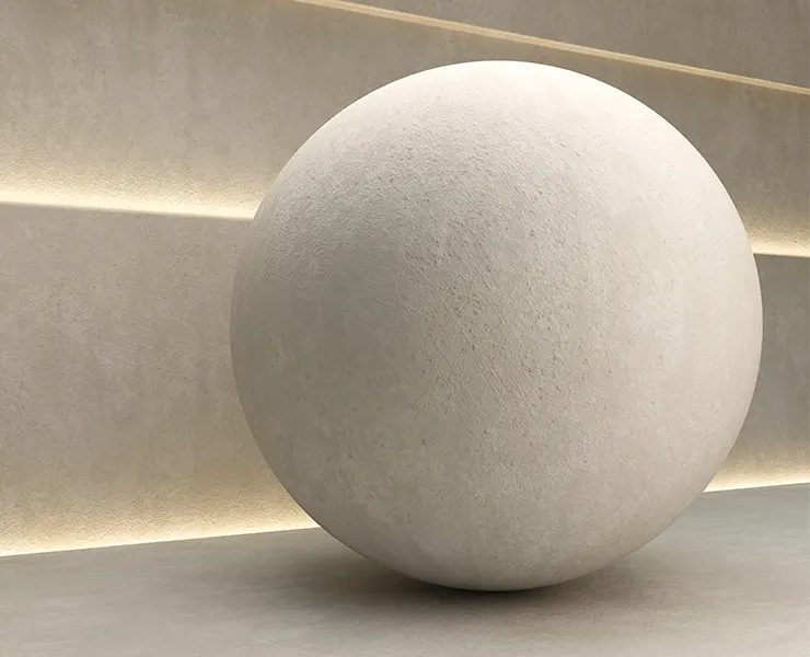 Decorative Plaster Material + 4k Textures