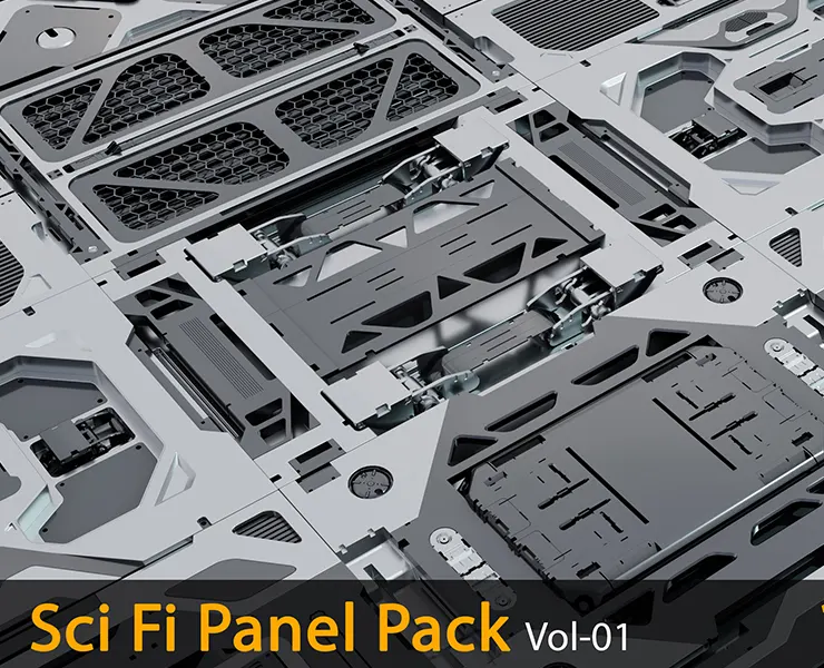 Sci Fi Panel Pack Vol - 03