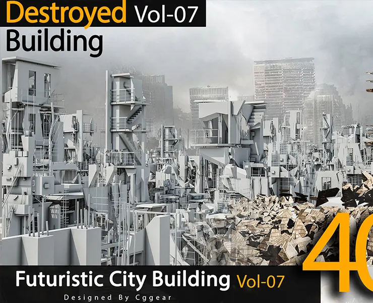 40 Destroyed Building Vol 07
