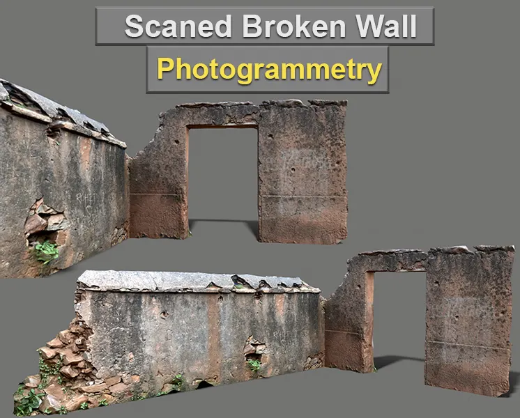 Scanned Broken Wall