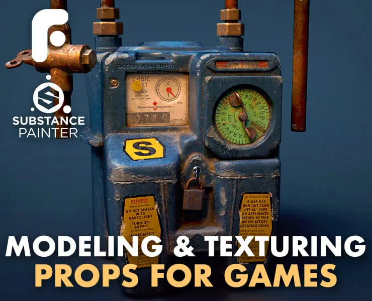 Modeling & Texturing Props for Games