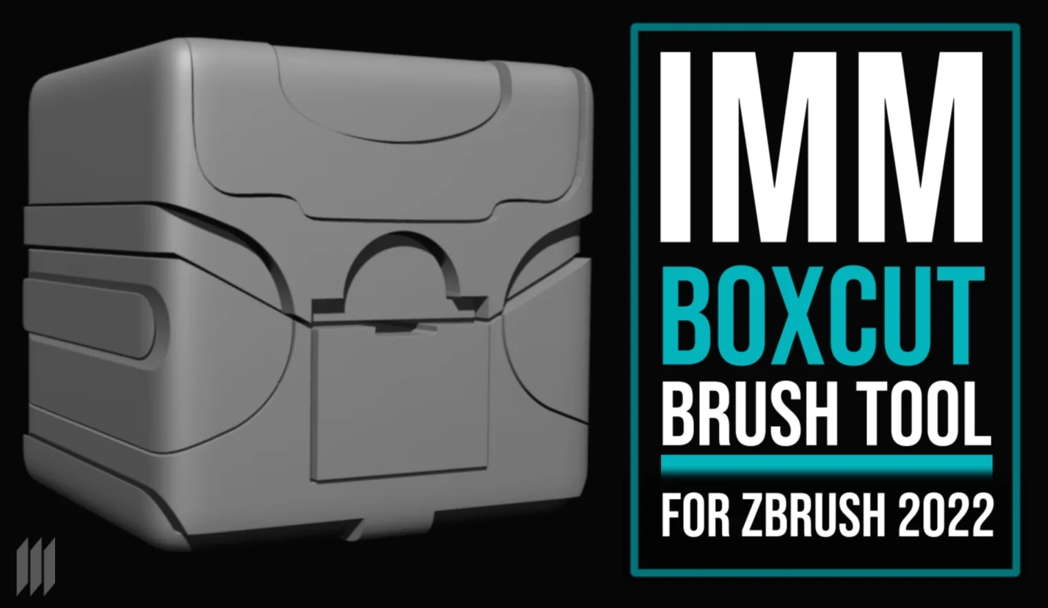 IMM BoxCut BrushTool for Hardsurface - For Zbrush 2022