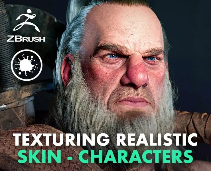 Tutorial: Barbarian - Texturing Realistic Skin for Characters