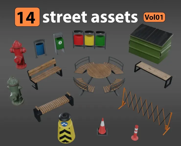 14 Street Assets_vol01