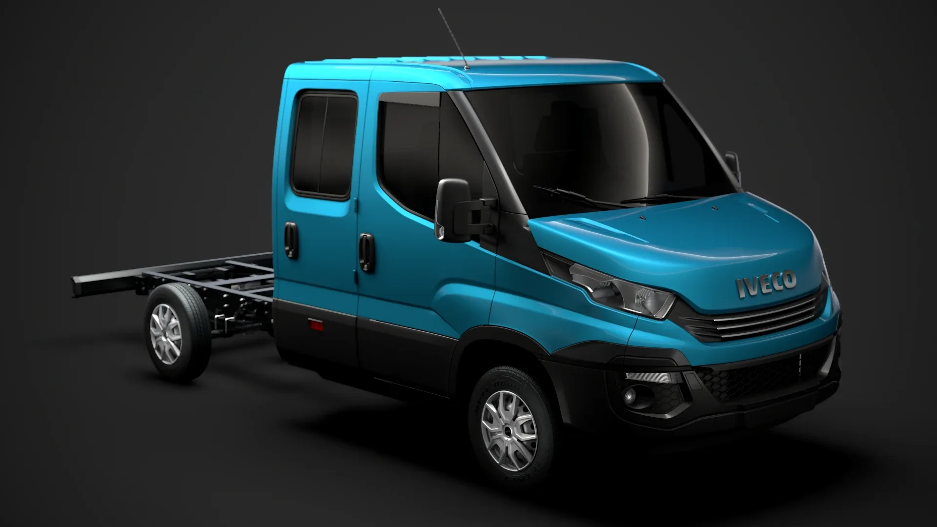 Iveco Daily Crew Cab L2 Chassis 2019