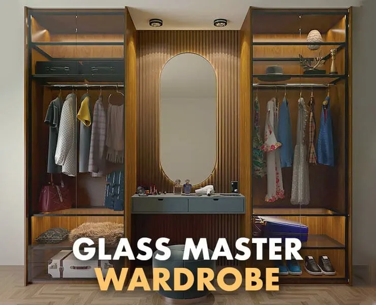 Glass Master Wardrobe