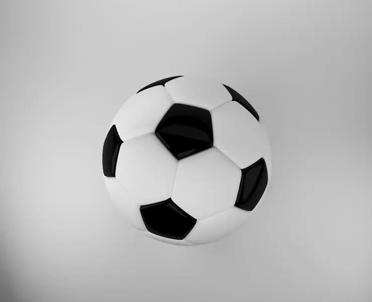 Football 3d model