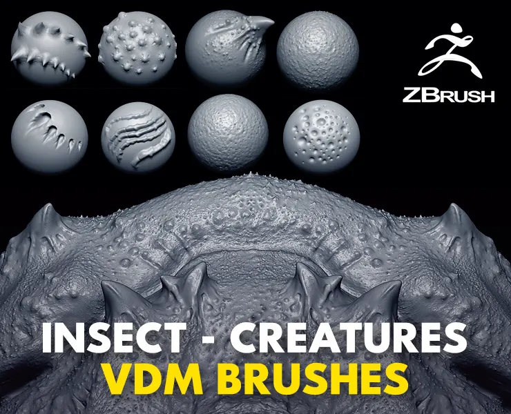 Creature / Insect brushes