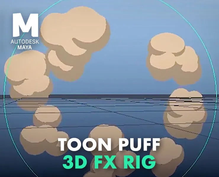 Toon Puff A - 3D FX Rig