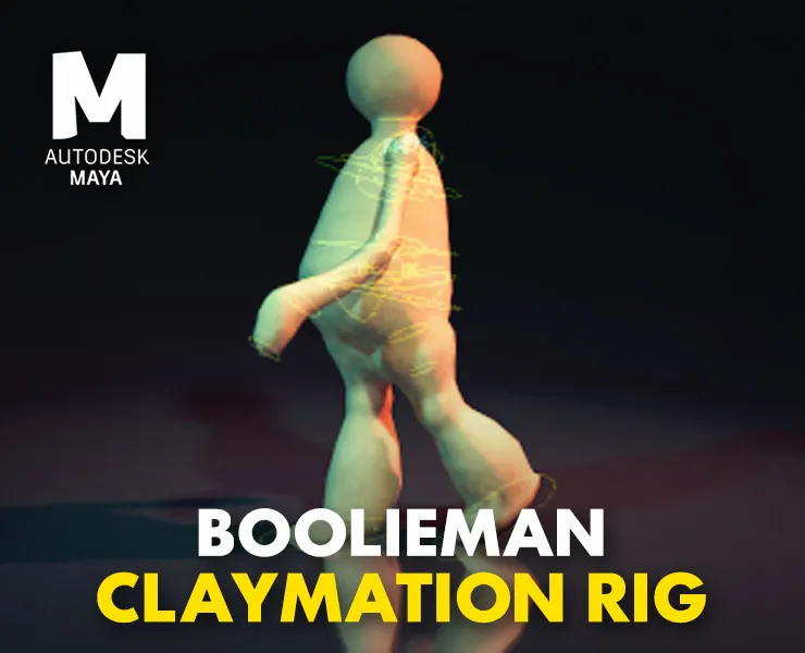 BoolieMan 2.0.0 Claymation Rig for Maya