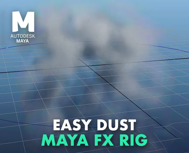 EasyDust 1.0.0 for Maya