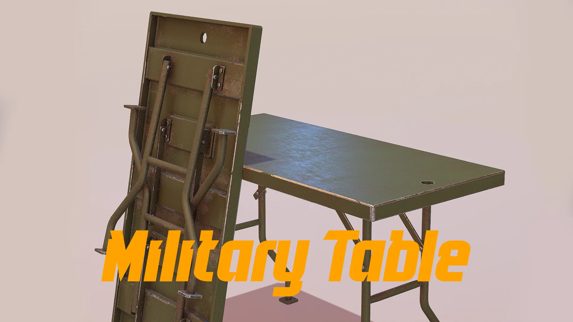 LowPoly Military Table