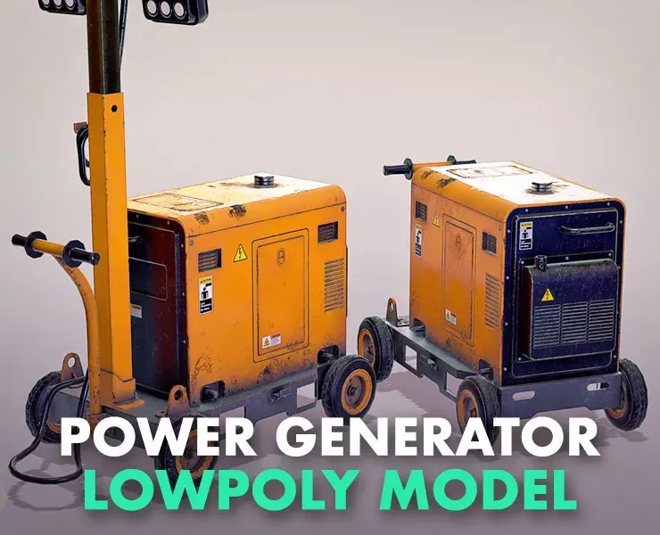 LowPoly Power Generator