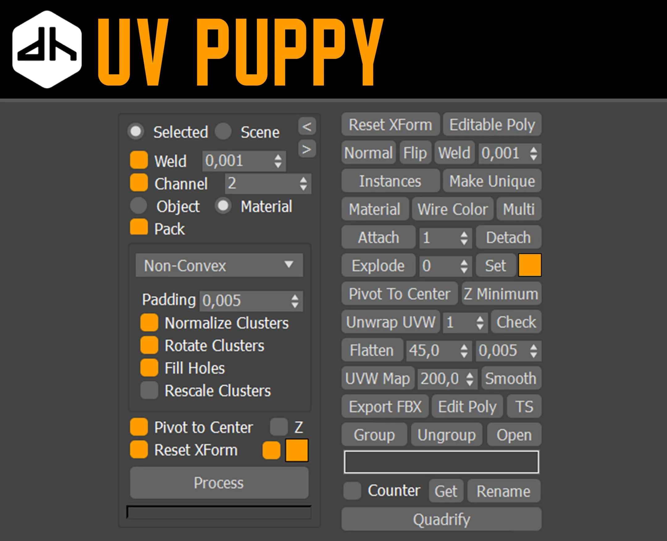 UV Puppy - UV Management Script