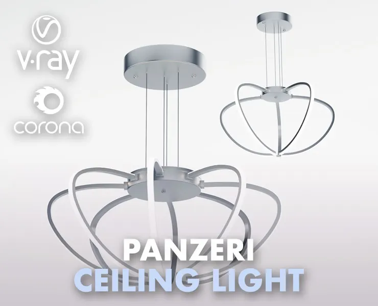 Panzeri Ceiling Light