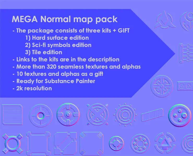 MEGA Normal Map Pack