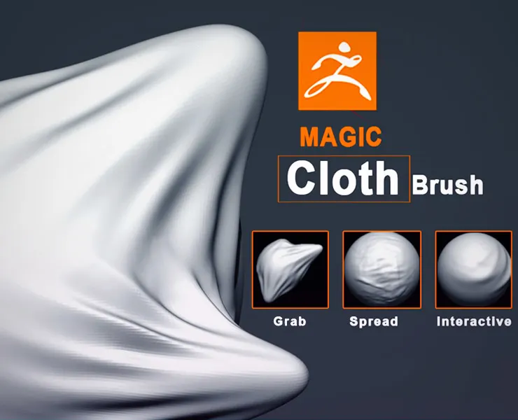 ZBrush Cloth Magic Brush