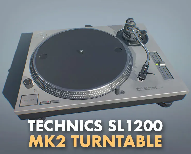 Technics SL1200 MK2 Turntable