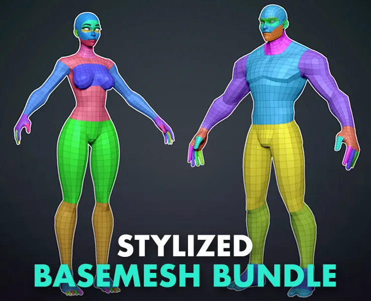 Stylized Basemesh Bundle