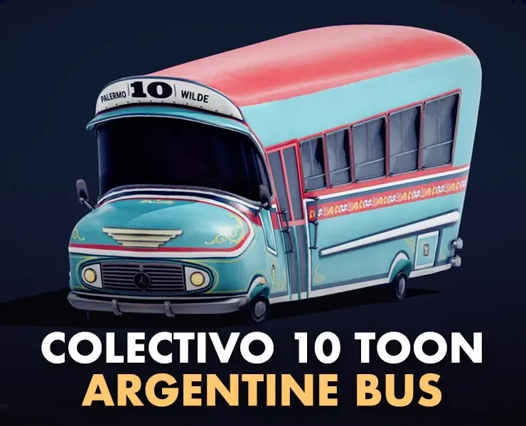 Colectivo 10 Toon (Argentine Bus)