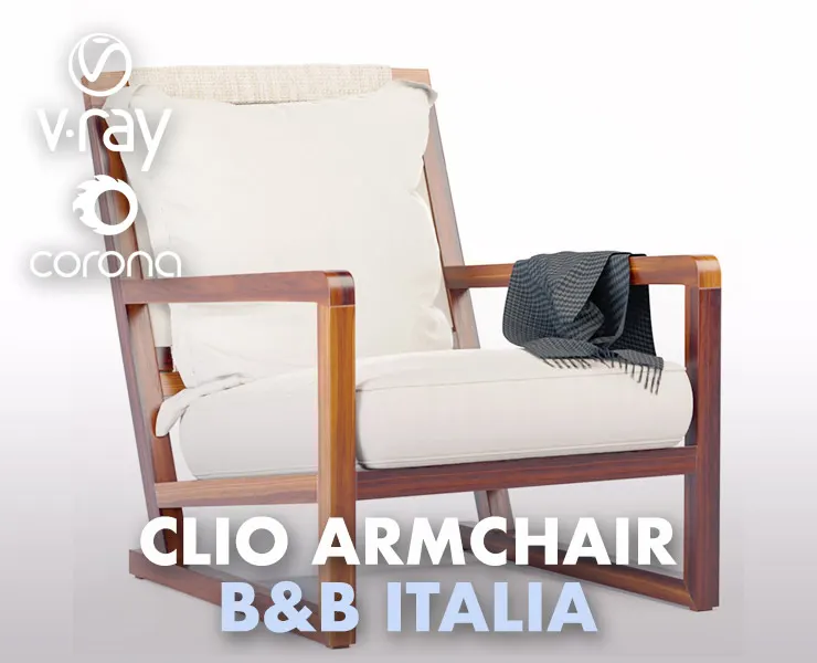 Clio Armchair B&B Italia