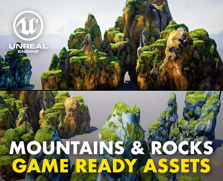 Mountains & Rocks - Game Ready Asset Pack