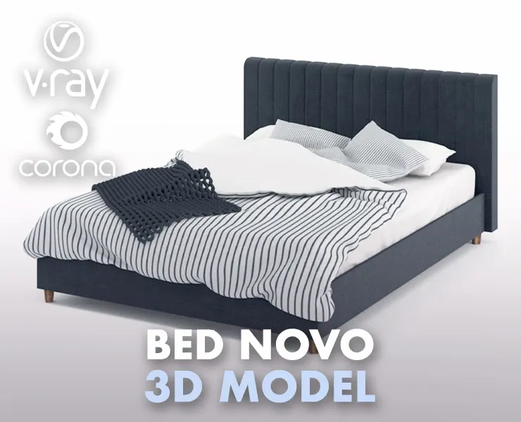 Bed Novo 3D Model
