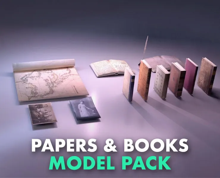 Papers & Books Pack - The Marquis Collection