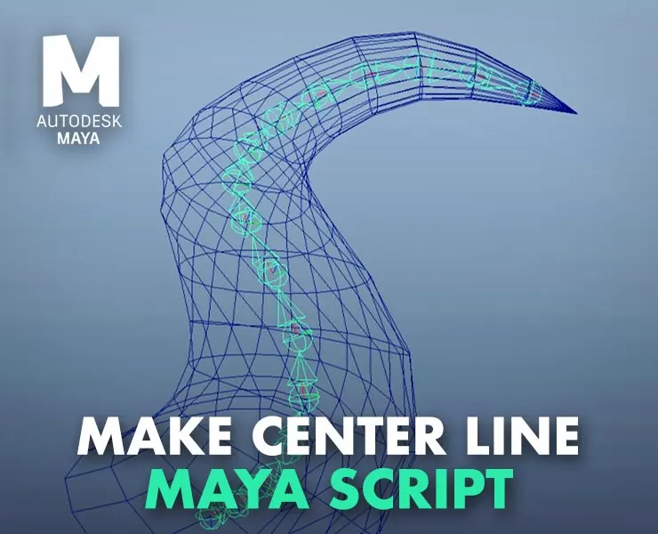 MakeCenterLine for Maya