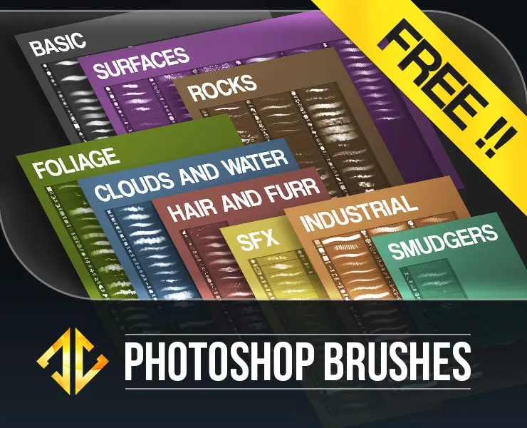 Deiv's Photoshop Painting Brushes FREE