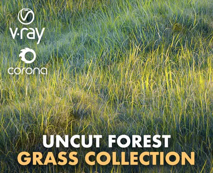 Uncut Forest Grass Collection 01