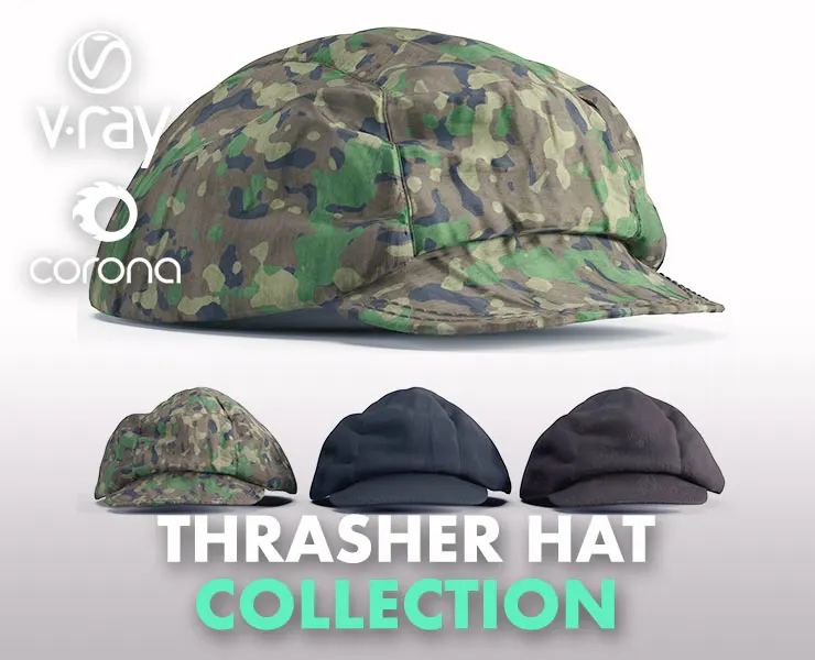 Thrasher Hat Collection 01