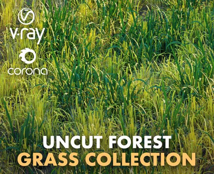 Uncut Forest Grass Collection 03