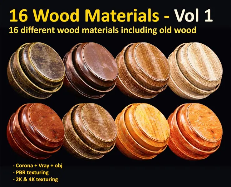 Wood Materials - Vol1