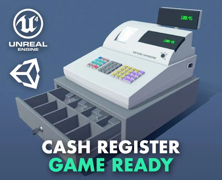 Cash Register - Game Ready