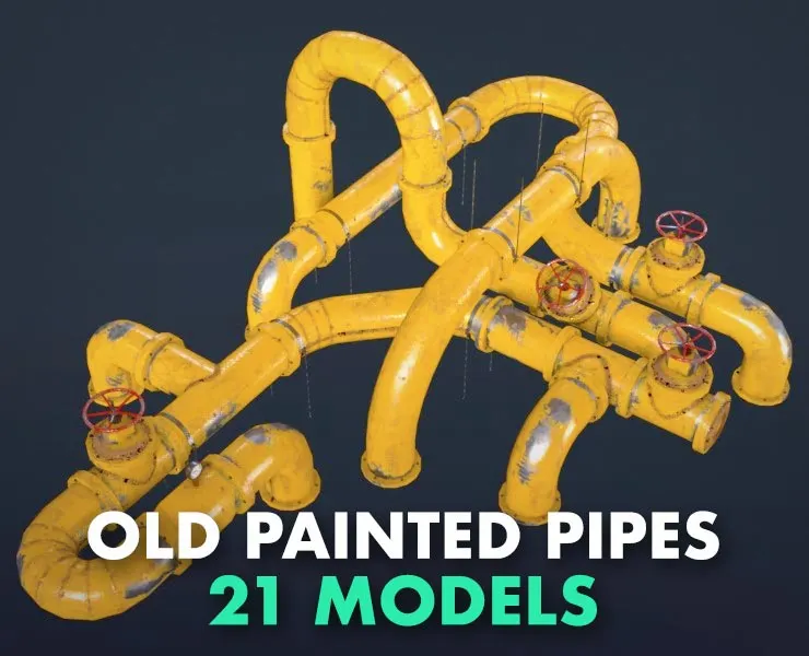 Old Painted Pipes