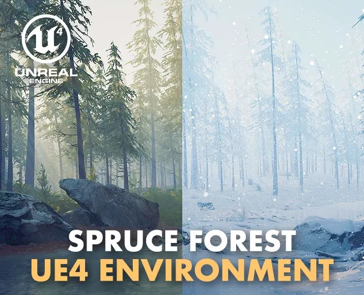 Spruce Forest (UE4)